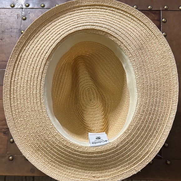 Columbia Tan Straw Hat with Brown Band - Picture 6 of 9